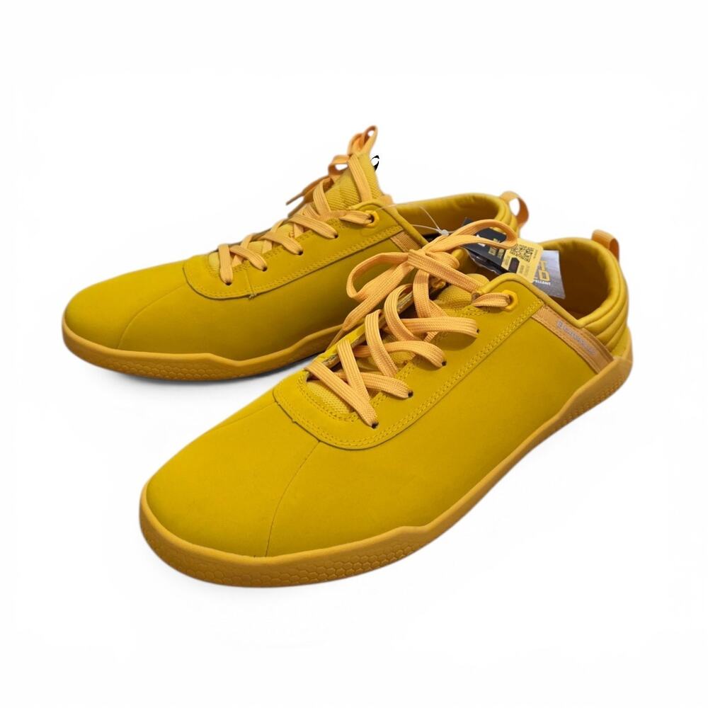 CAT Caterpillar Hex Bright Yellow Sneakers Mens 12 Water Stain Resistant NWT